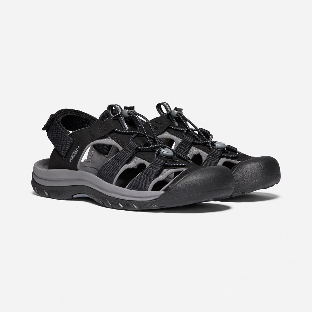 Sandalias Keen Mexico Negros/Grises - Hombre Rapids H2 - EQ0614893